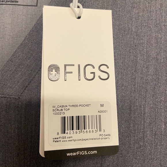 Figs medium gray top - Picture 2 of 2